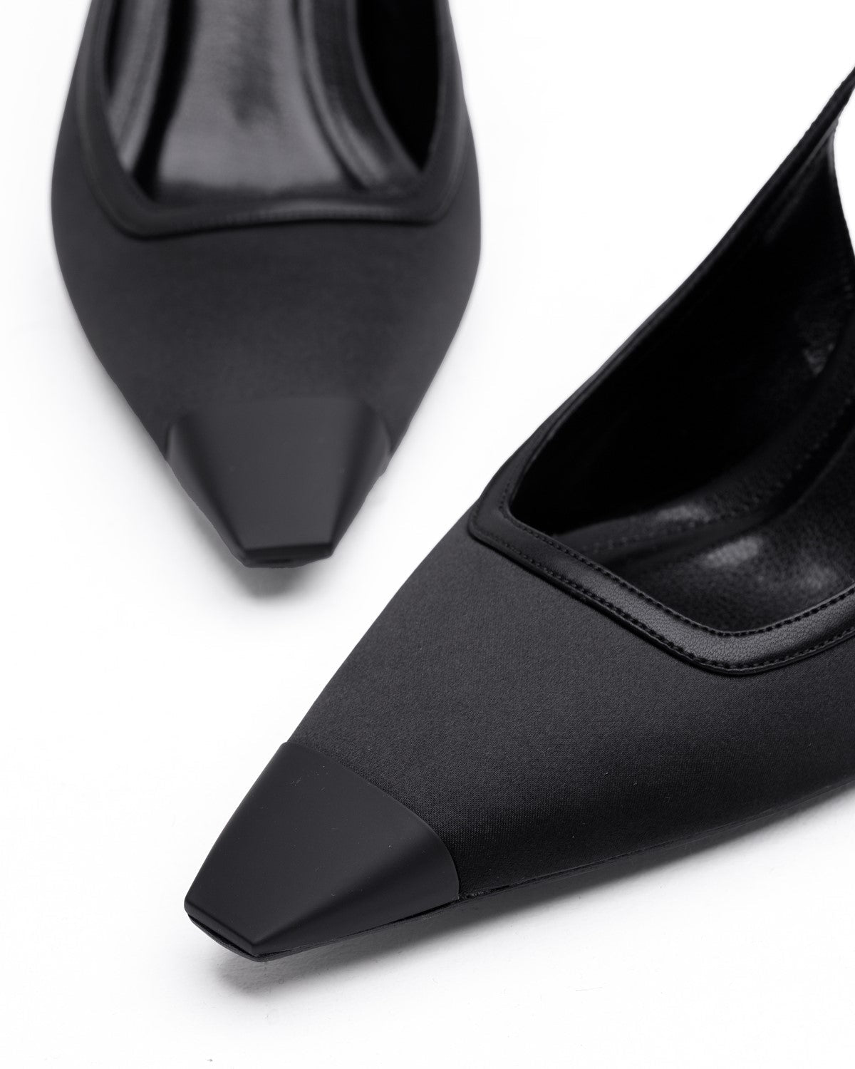 Kadın Desen Detaylı Sivri Burun Topuklu Ayakkabı - Mary Shoes