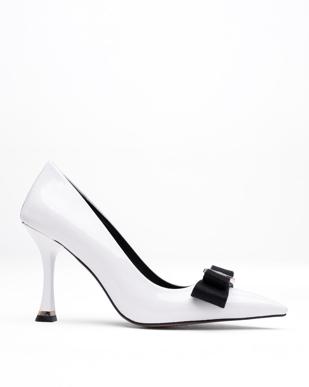 Kadın Fiyonk Detaylı Sivri Burun Topuklu Ayakkabı - Mary Shoes