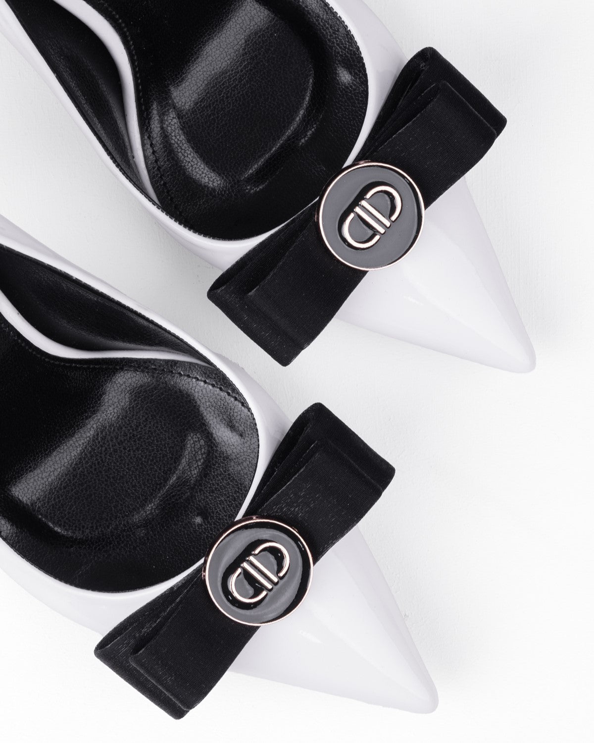 Kadın Fiyonk Detaylı Sivri Burun Topuklu Ayakkabı - Mary Shoes