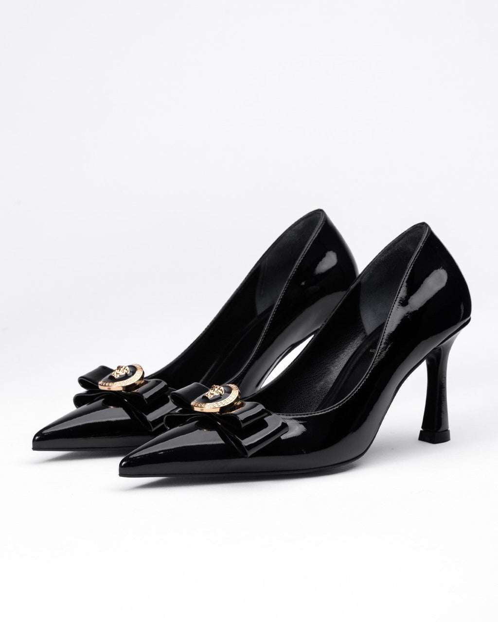 Kadın Fiyonklu Metal Detaylı Sivri Burun Topuklu Ayakkabı - Mary Shoes