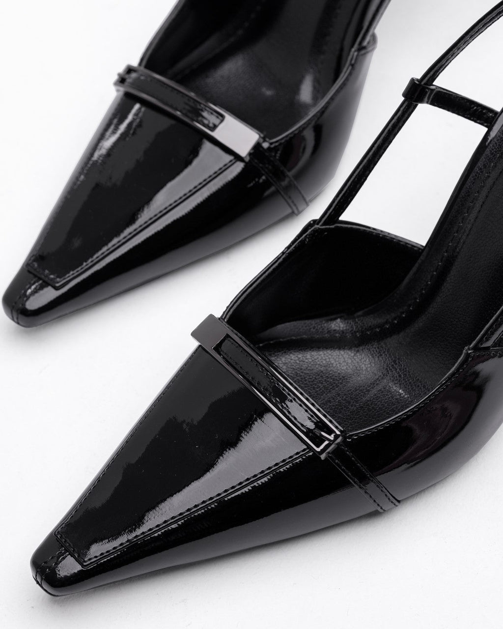 Kadın Kemer Detaylı Sivri Burun Topuklu Ayakkabı - Mary Shoes