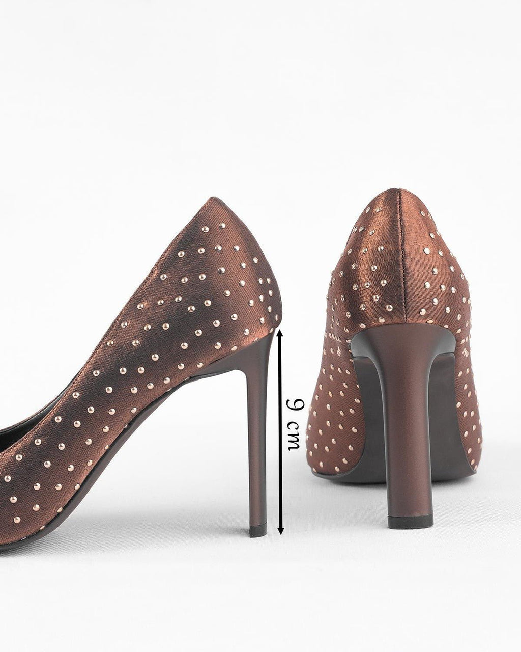 Kadın Taş Detaylı Topuklu Ayakkabı - Mary Shoes