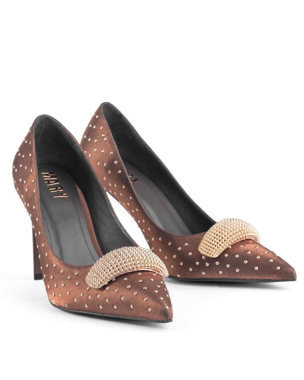 Kadın Taş Detaylı Topuklu Ayakkabı - Mary Shoes