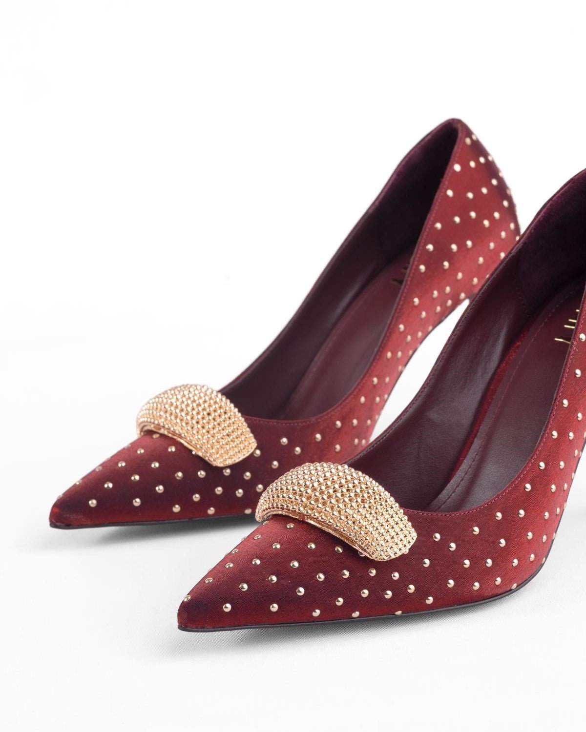 Kadın Taş Detaylı Topuklu Ayakkabı - Mary Shoes