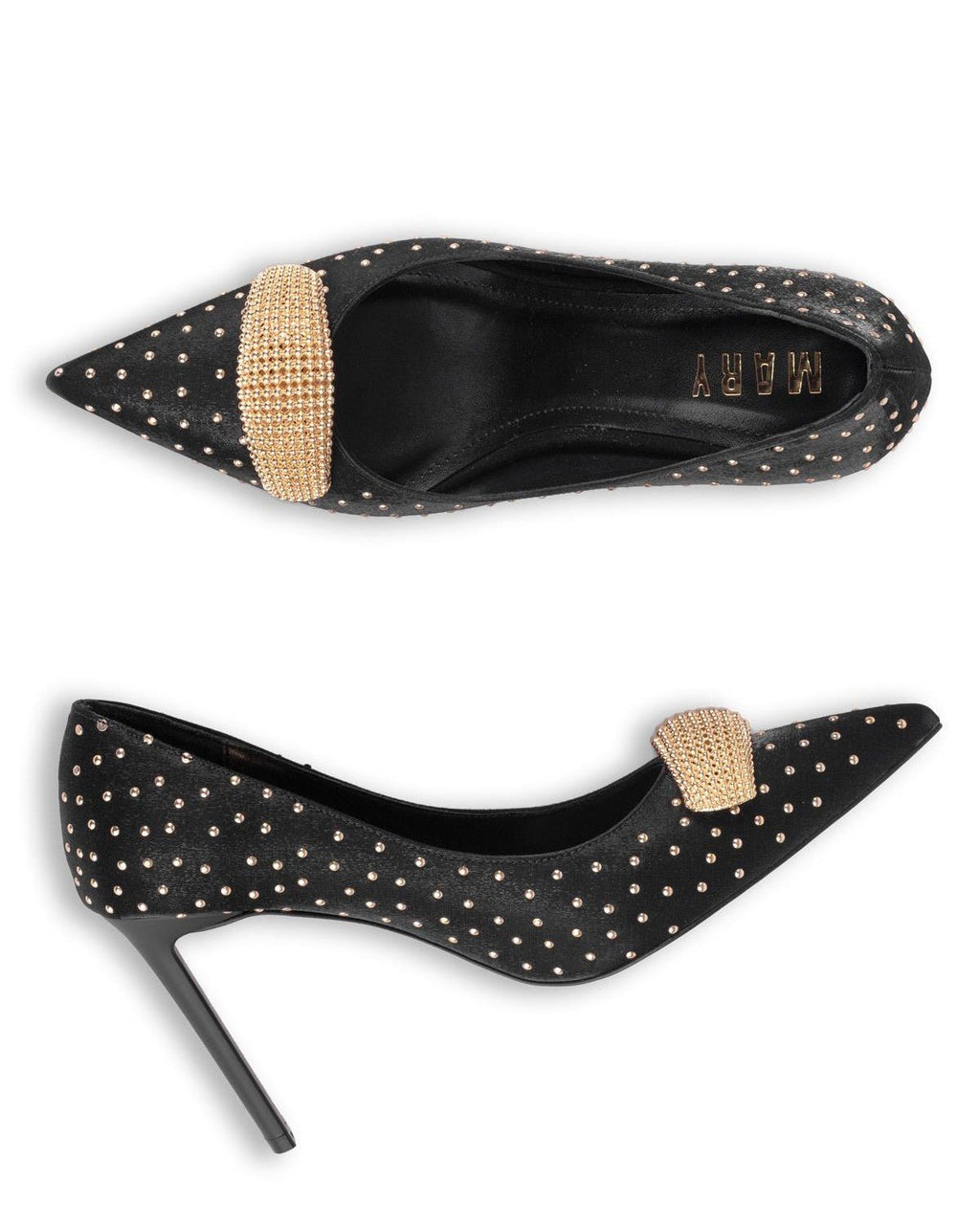 Kadın Taş Detaylı Topuklu Ayakkabı - Mary Shoes