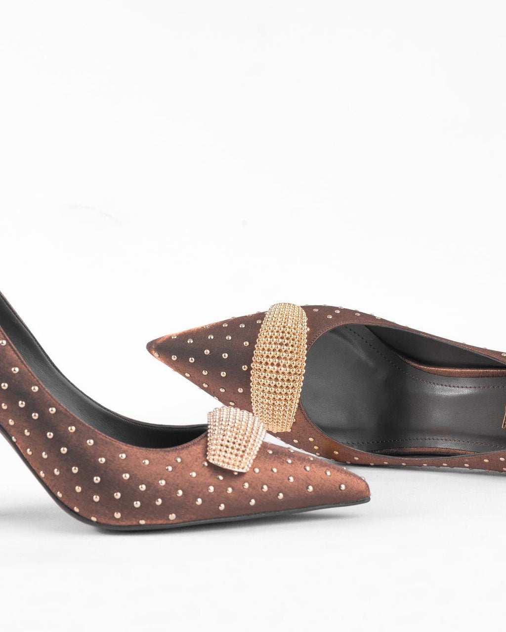 Kadın Taş Detaylı Topuklu Ayakkabı - Mary Shoes