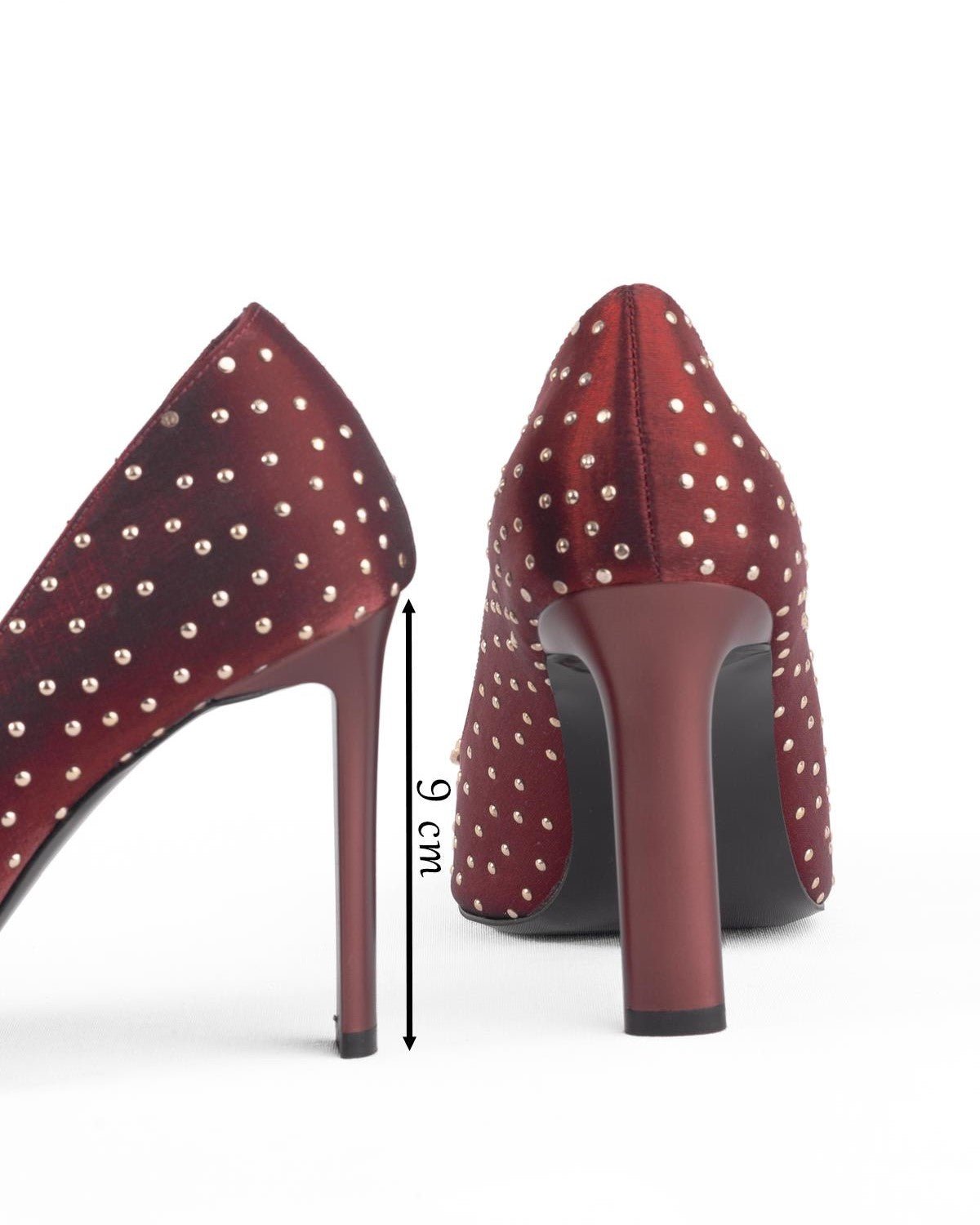 Kadın Taş Detaylı Topuklu Ayakkabı - Mary Shoes