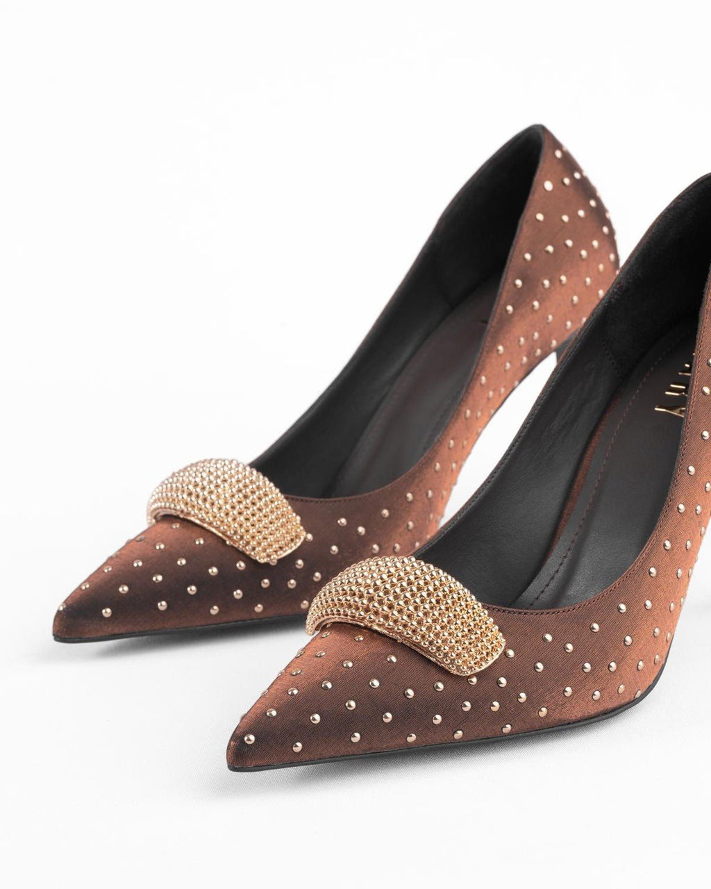 Kadın Taş Detaylı Topuklu Ayakkabı - Mary Shoes