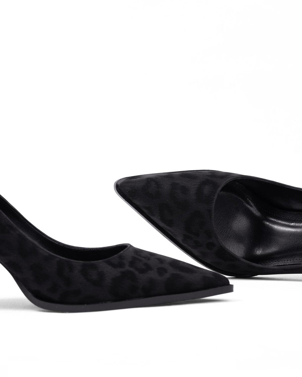 Leopar Desenli Abiye Stiletto - Şık Gece ve Düğün Ayakkabısı - Mary Shoes