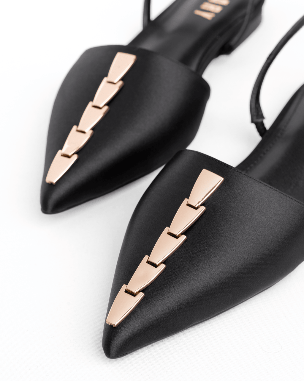 Leopar Desenli Sivri Burun Düşük Topuklu Slingback Babet - Mary Shoes