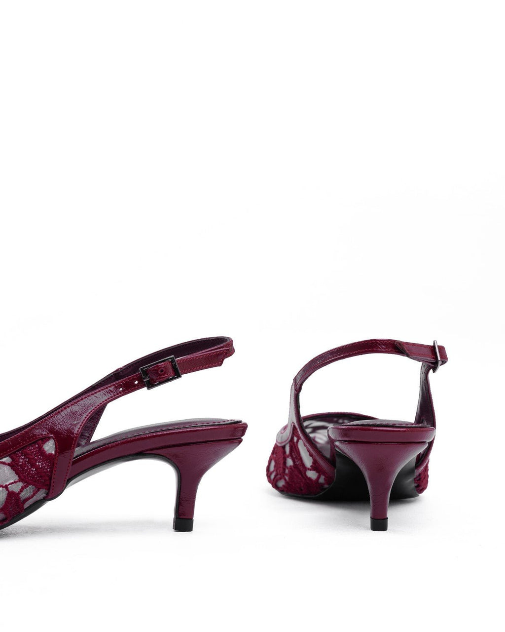 Mary Elegance Noire Dantel Ayakkabı - Mary Shoes