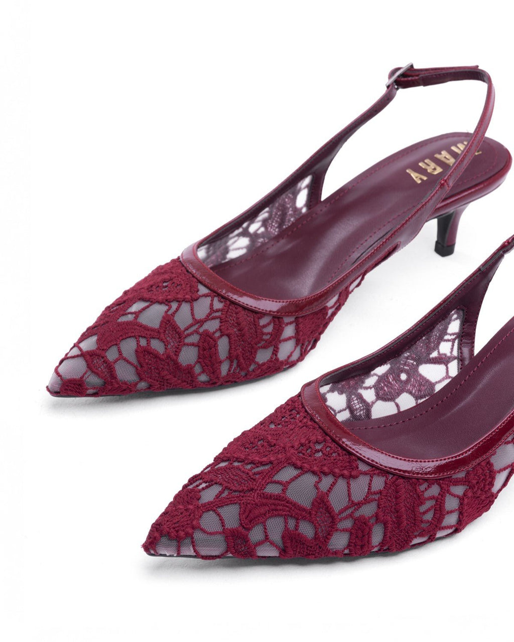 Mary Elegance Noire Dantel Ayakkabı - Mary Shoes