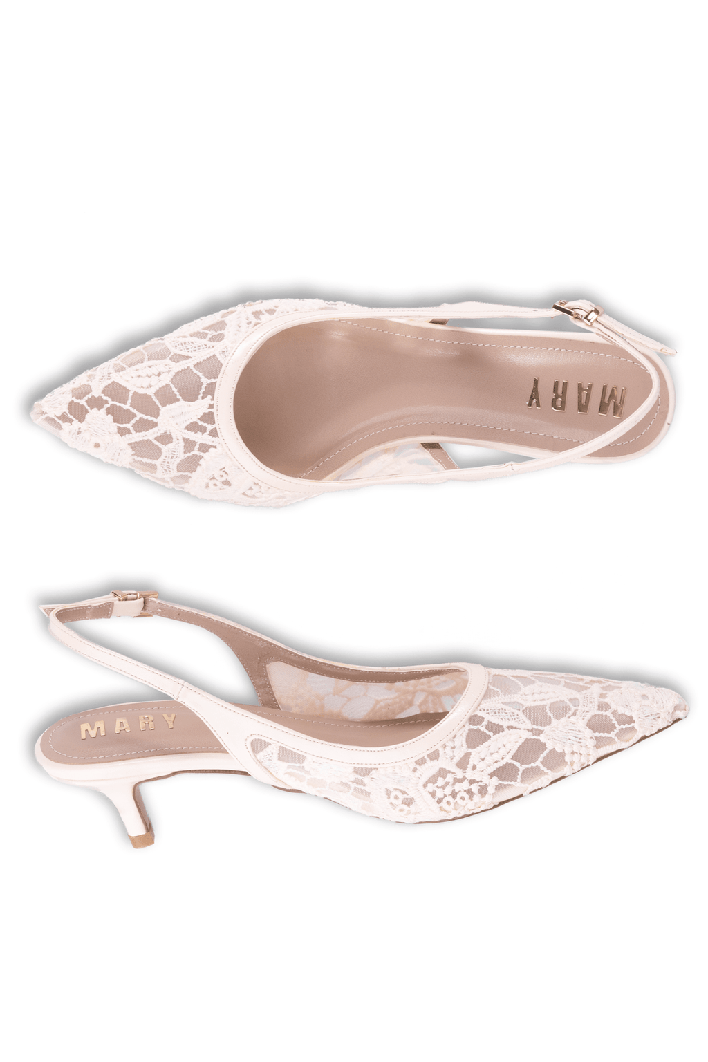 Mary Elegance Noire Dantel Ayakkabı - Mary Shoes