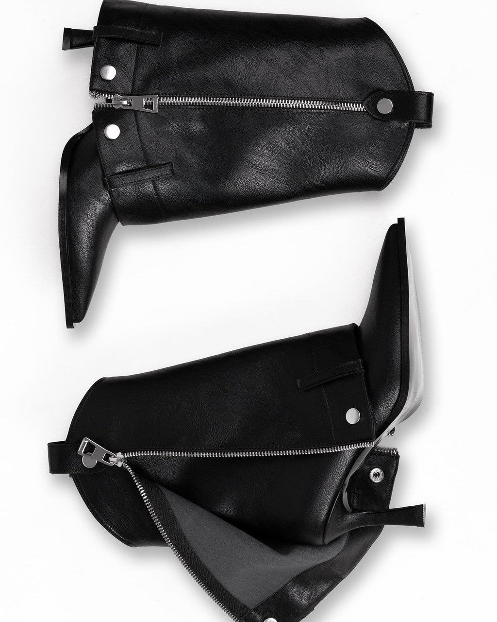 Mary Fermuarlı Western Tarzı Kadın Çizme - Mary Shoes