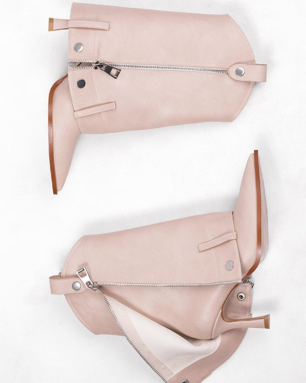 Mary Fermuarlı Western Tarzı Kadın Çizme - Mary Shoes