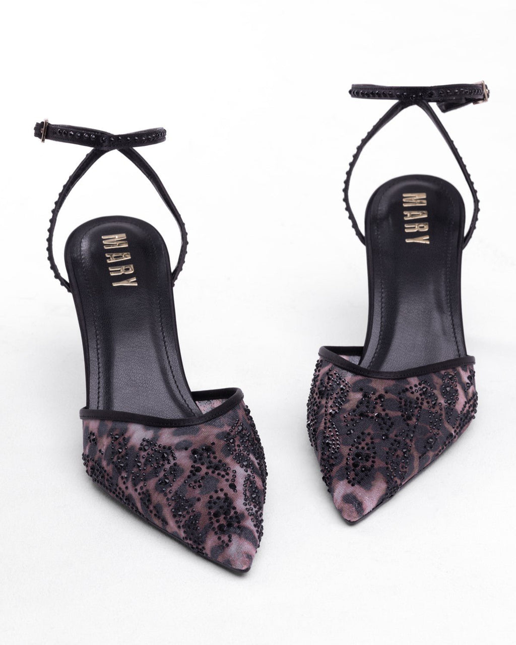 Mary File ve Taş İşlemeli Kadın Stiletto - Mary Shoes