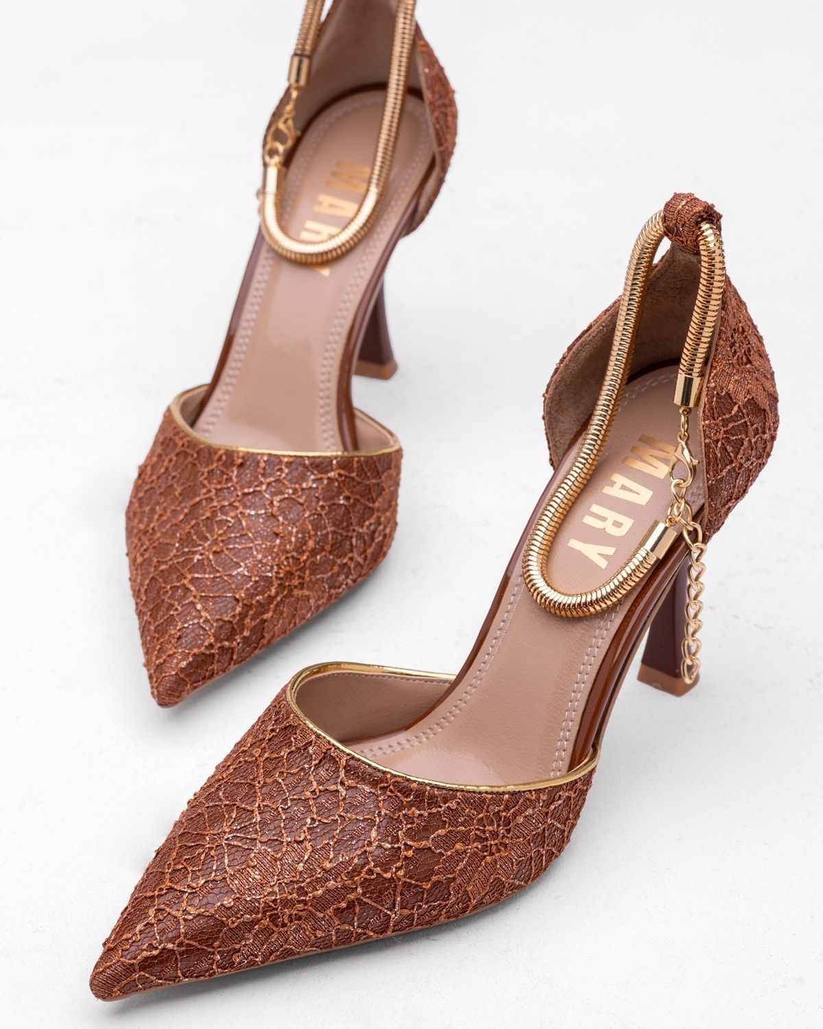 Mary Göz Alıcı Taşlı Kadın Topuklu Ayakkabı - Mary Shoes