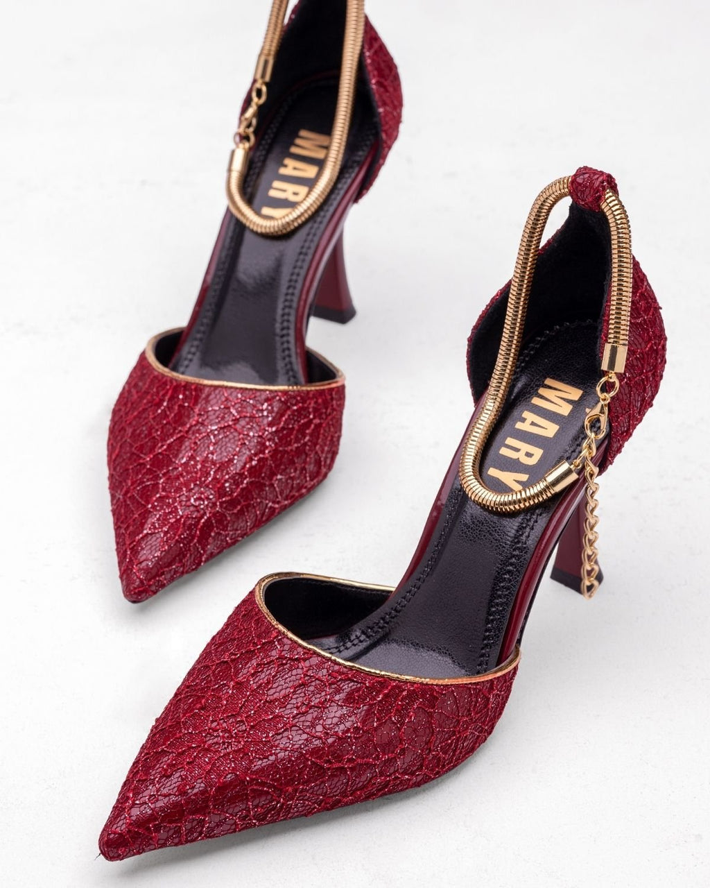 Mary Göz Alıcı Taşlı Kadın Topuklu Ayakkabı - Mary Shoes