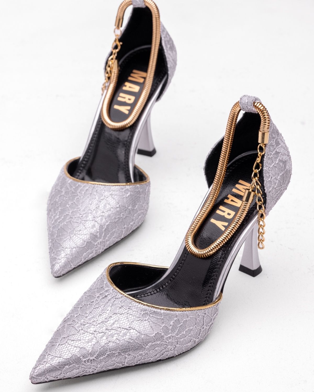 Mary Göz Alıcı Taşlı Kadın Topuklu Ayakkabı - Mary Shoes