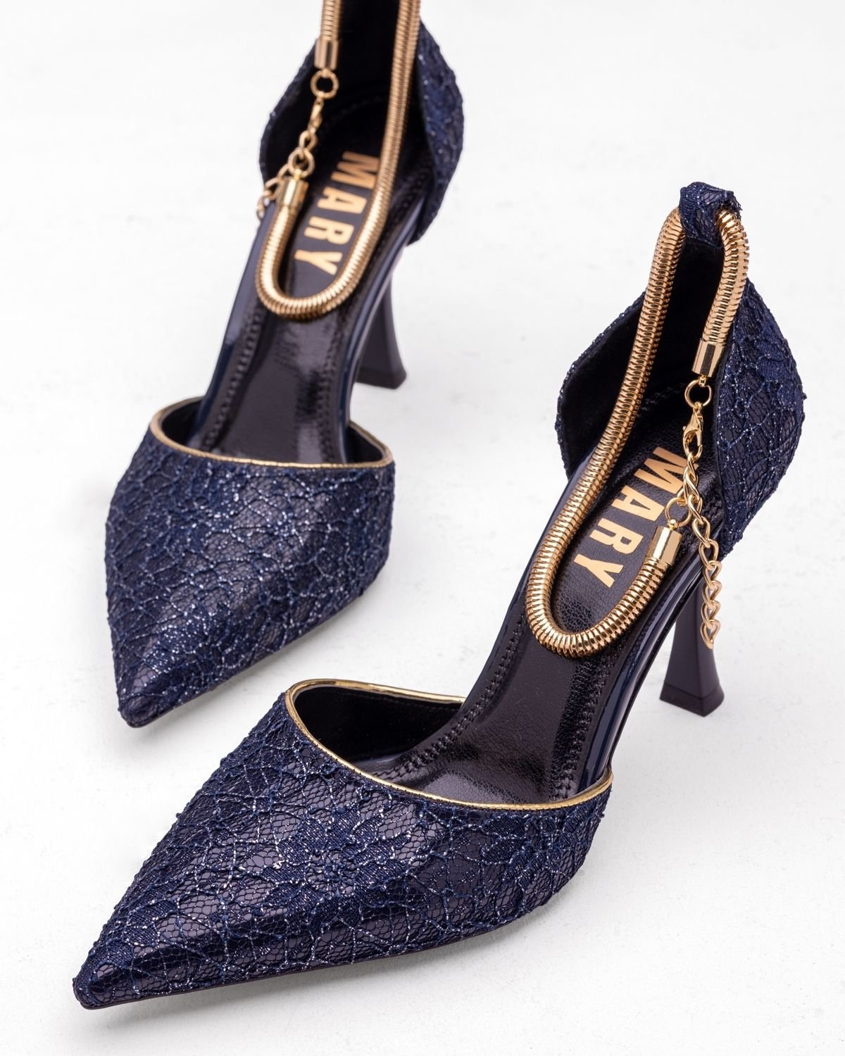 Mary Göz Alıcı Taşlı Kadın Topuklu Ayakkabı - Mary Shoes