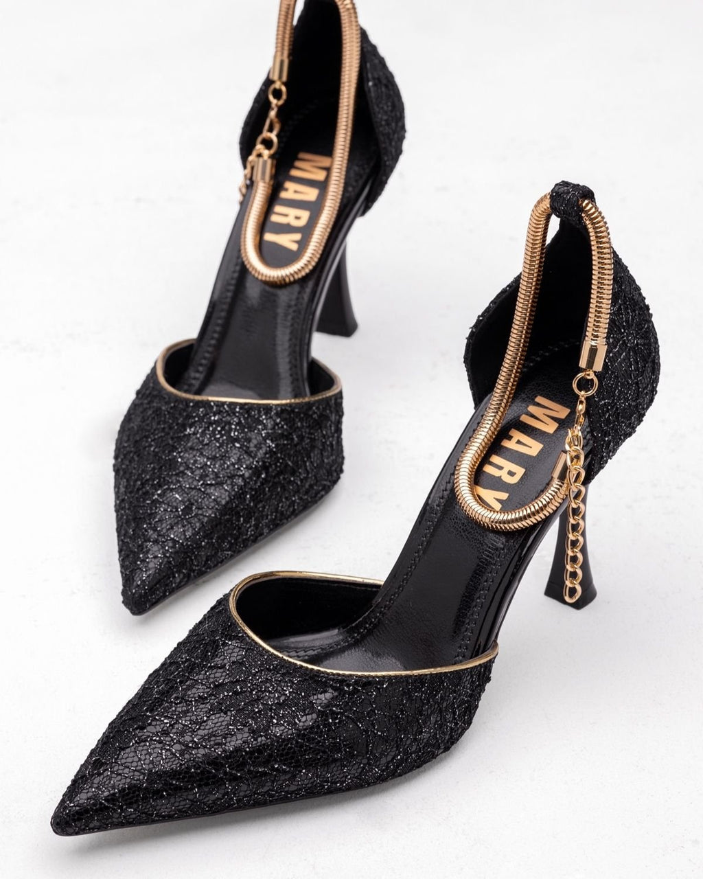 Mary Göz Alıcı Taşlı Kadın Topuklu Ayakkabı - Mary Shoes