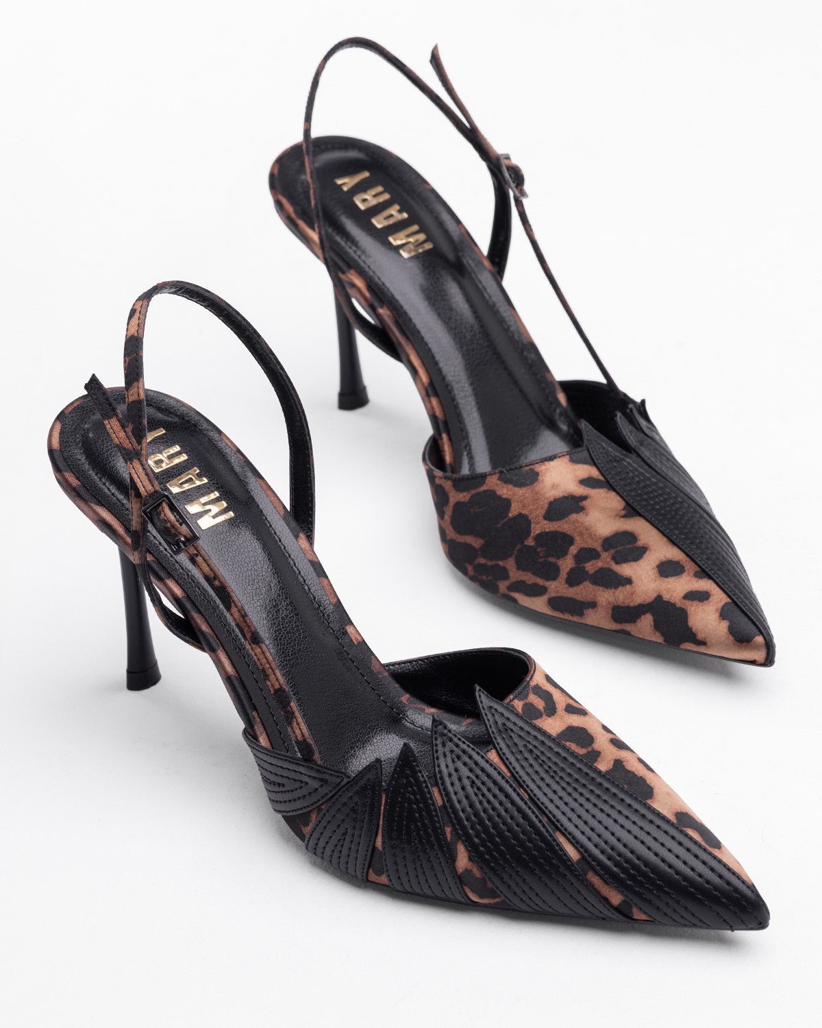 Mary Hygge Yılan Desenli Kadın Stiletto - Mary Shoes