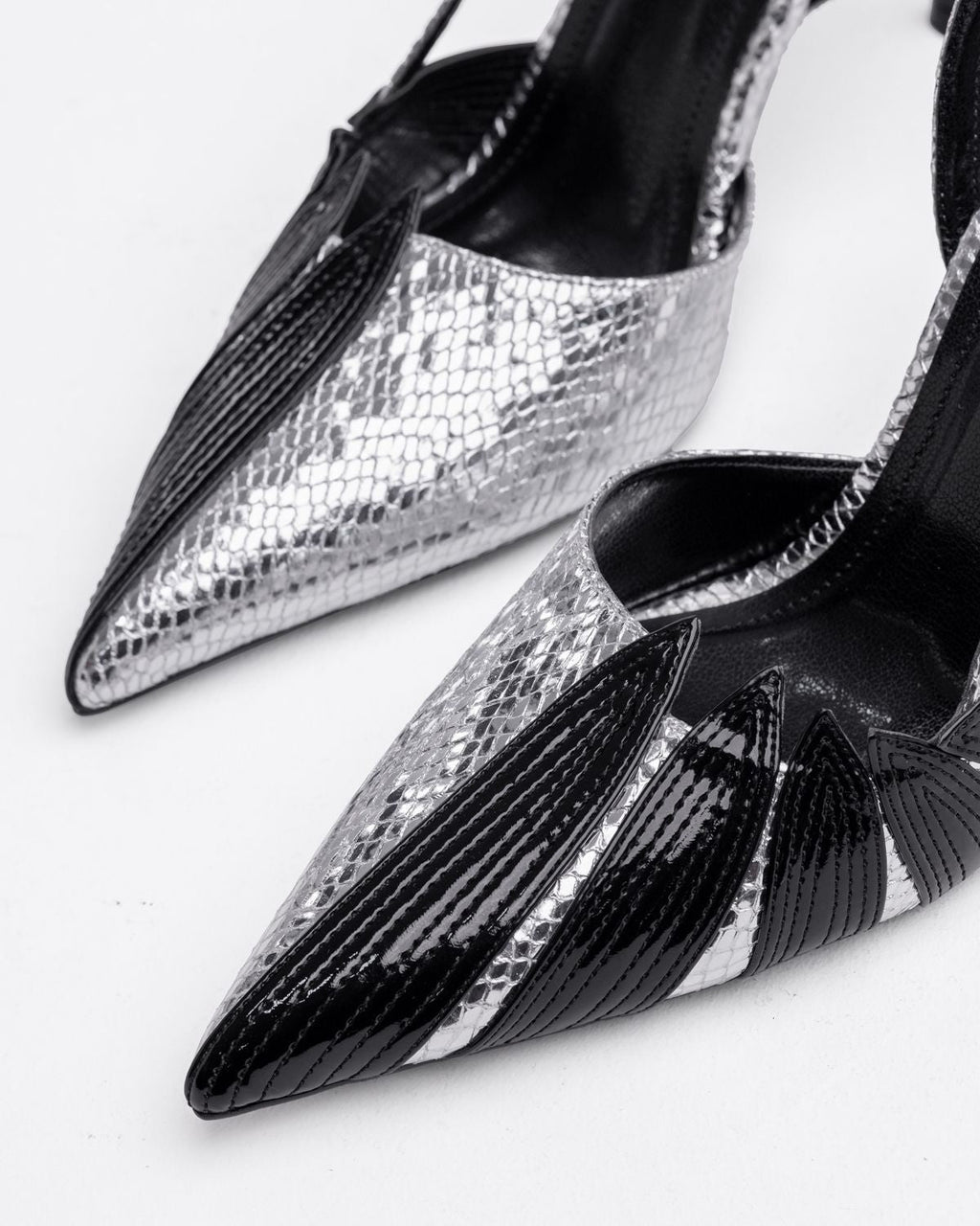 Mary Hygge Yılan Desenli Kadın Stiletto - Mary Shoes