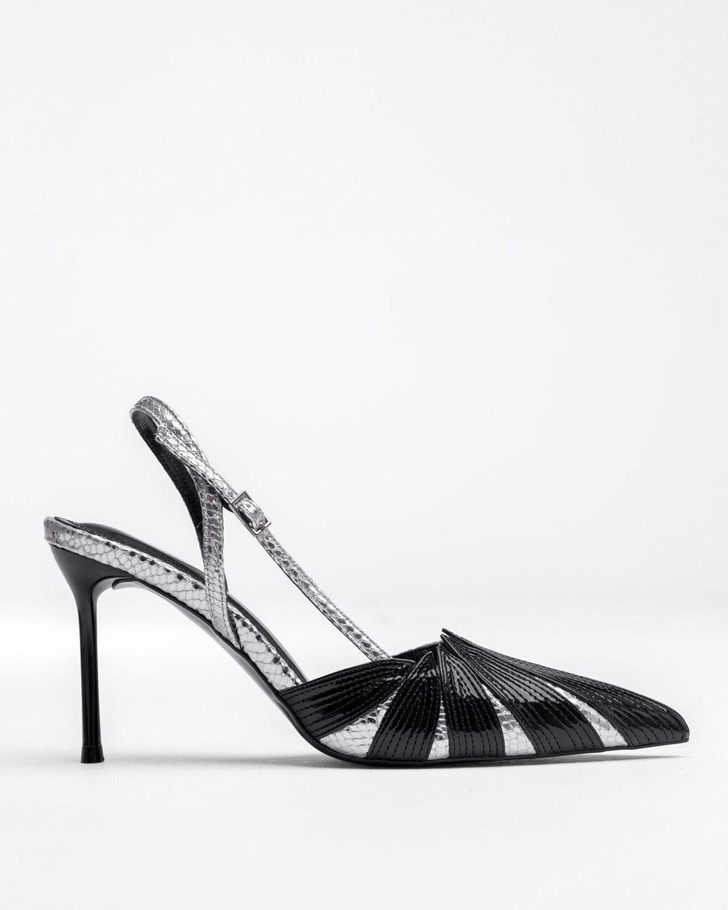 Mary Hygge Yılan Desenli Kadın Stiletto - Mary Shoes