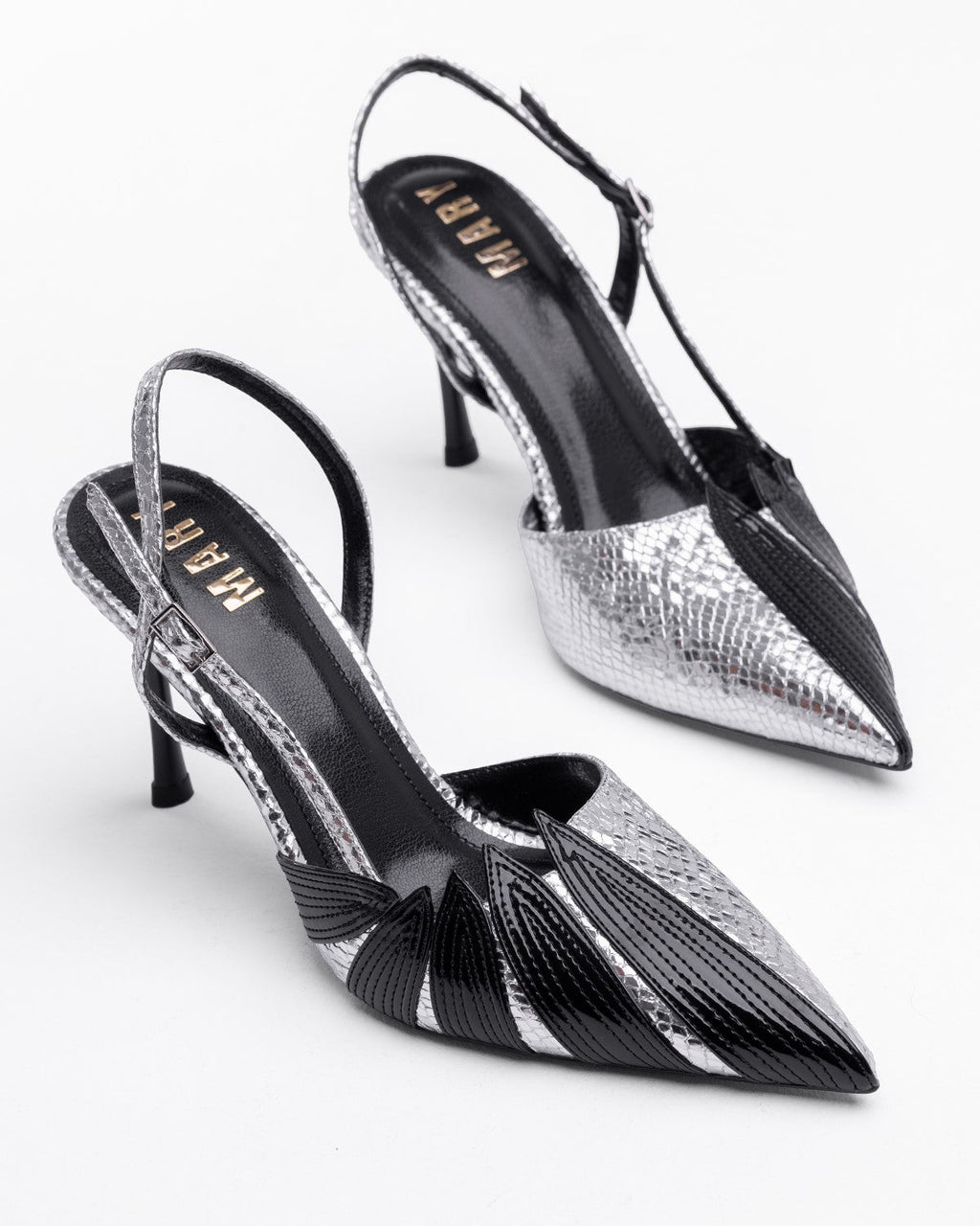 Mary Hygge Yılan Desenli Kadın Stiletto - Mary Shoes