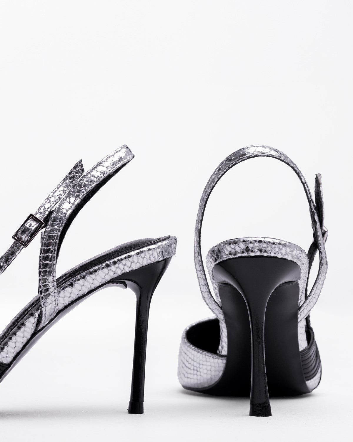 Mary Hygge Yılan Desenli Kadın Stiletto - Mary Shoes