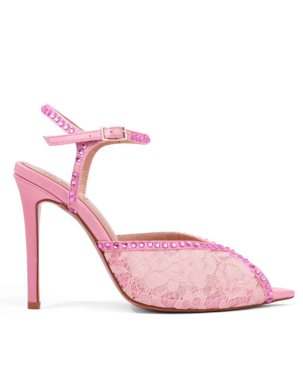 Mary Kristal Taşlı Dantel Kadın Ayakkabı - Mary Shoes