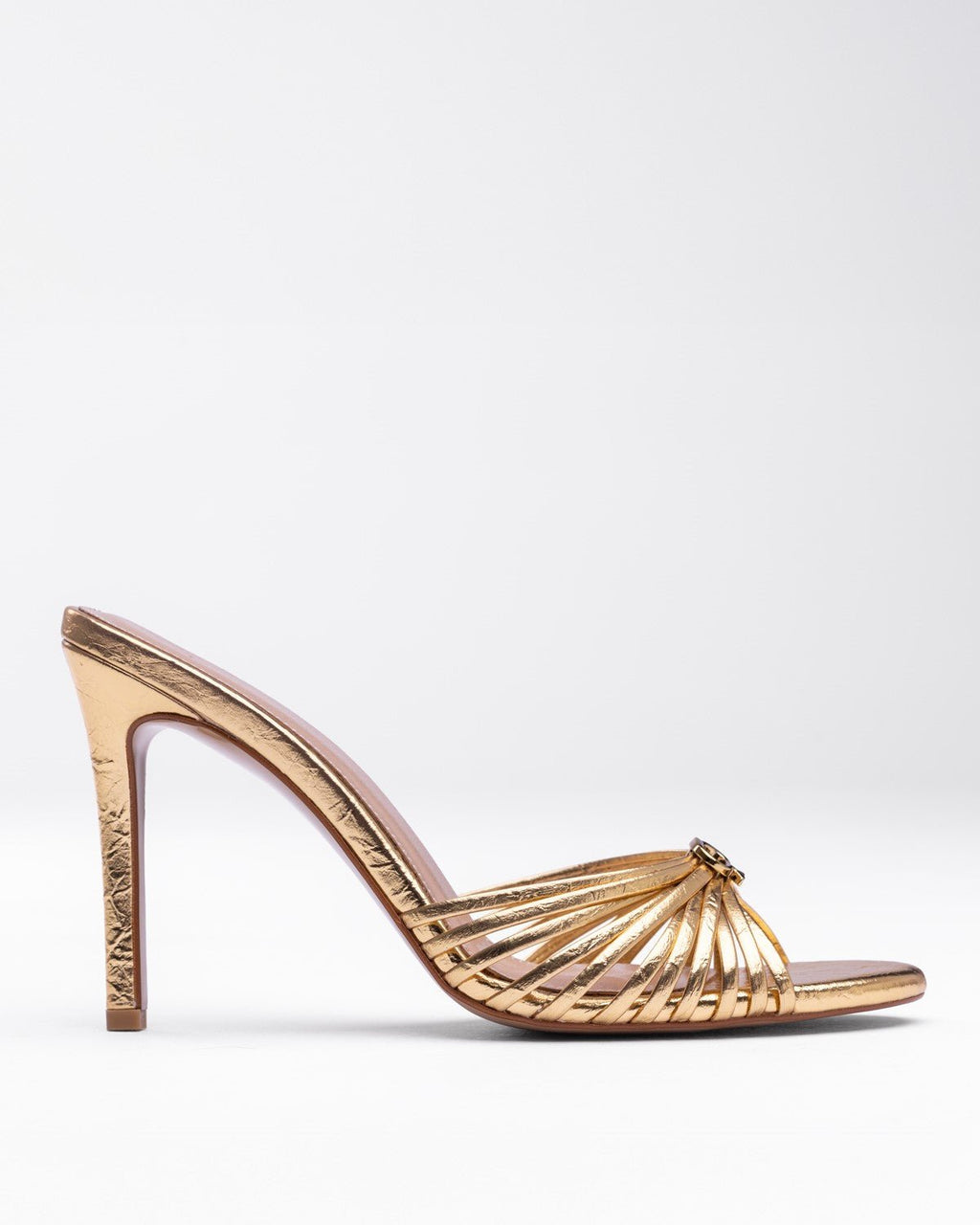 Mary Luna Metalik Topuklu Kadın Ayakkabı - Mary Shoes