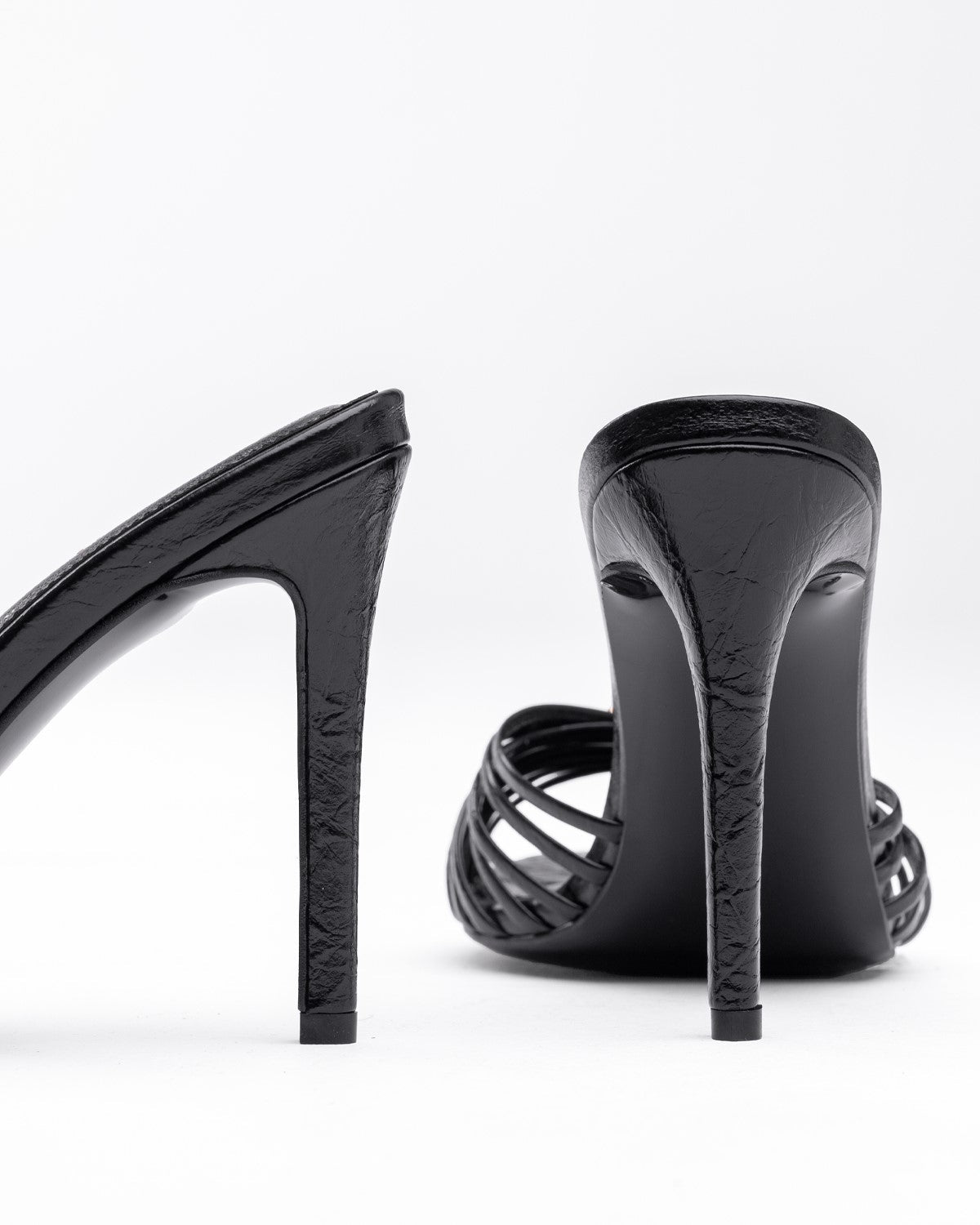 Mary Luna Metalik Topuklu Kadın Ayakkabı - Mary Shoes