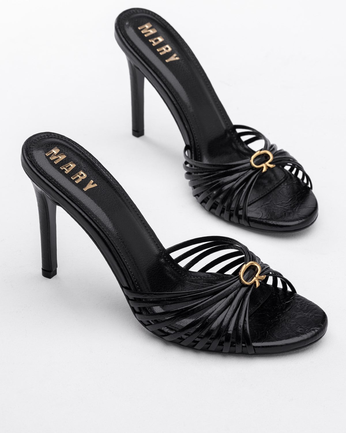 Mary Luna Metalik Topuklu Kadın Ayakkabı - Mary Shoes