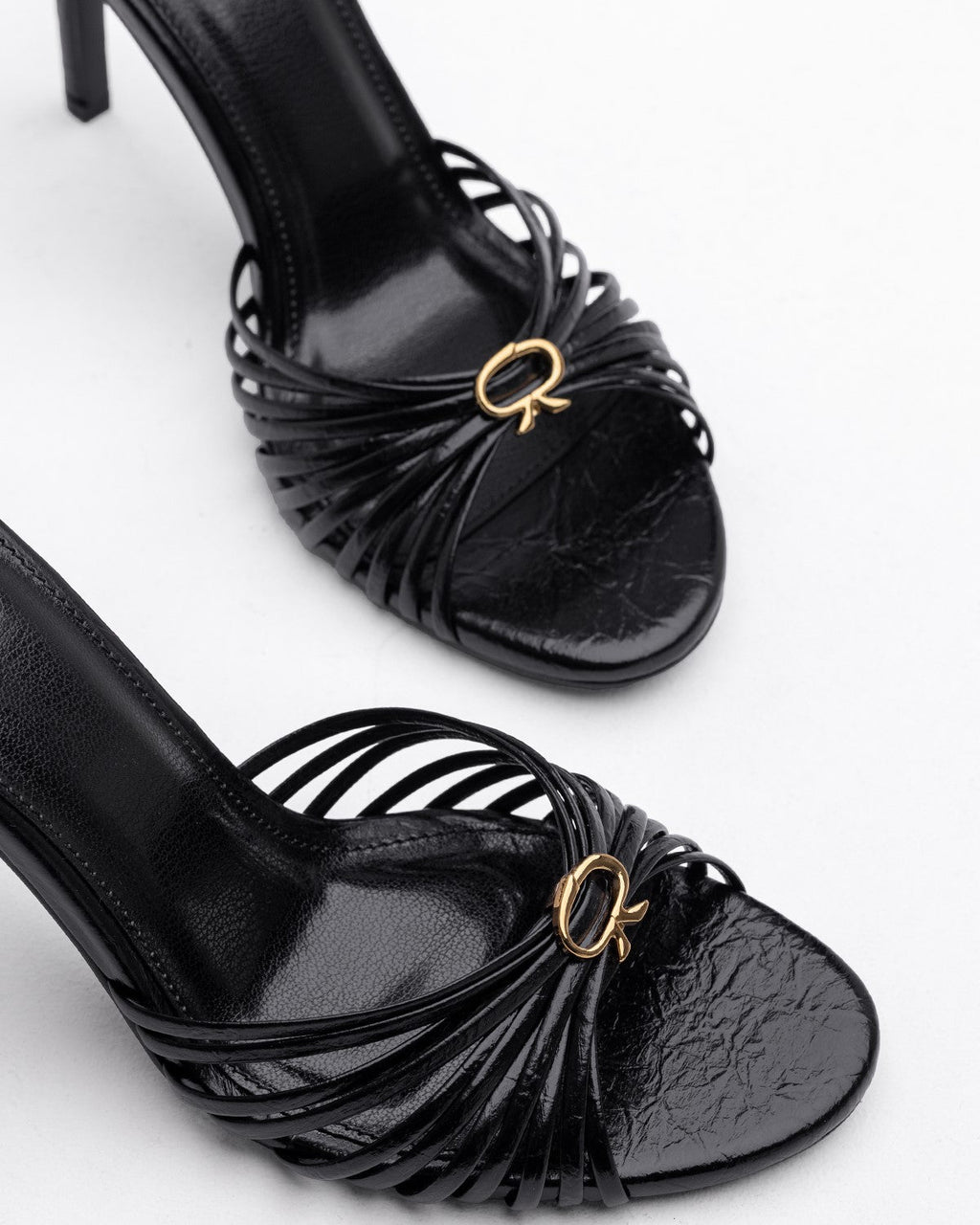 Mary Luna Metalik Topuklu Kadın Ayakkabı - Mary Shoes