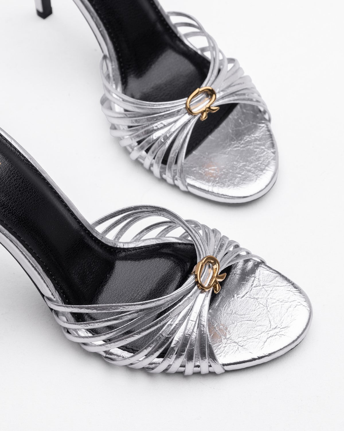 Mary Luna Metalik Topuklu Kadın Ayakkabı - Mary Shoes