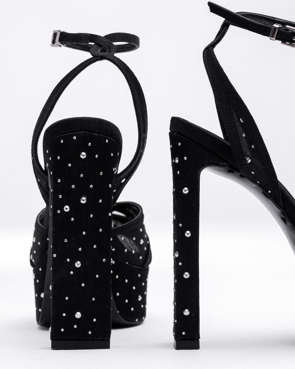 Mary Taş Detaylı Abiye Kadın Topuklu Ayakkabı - Mary Shoes