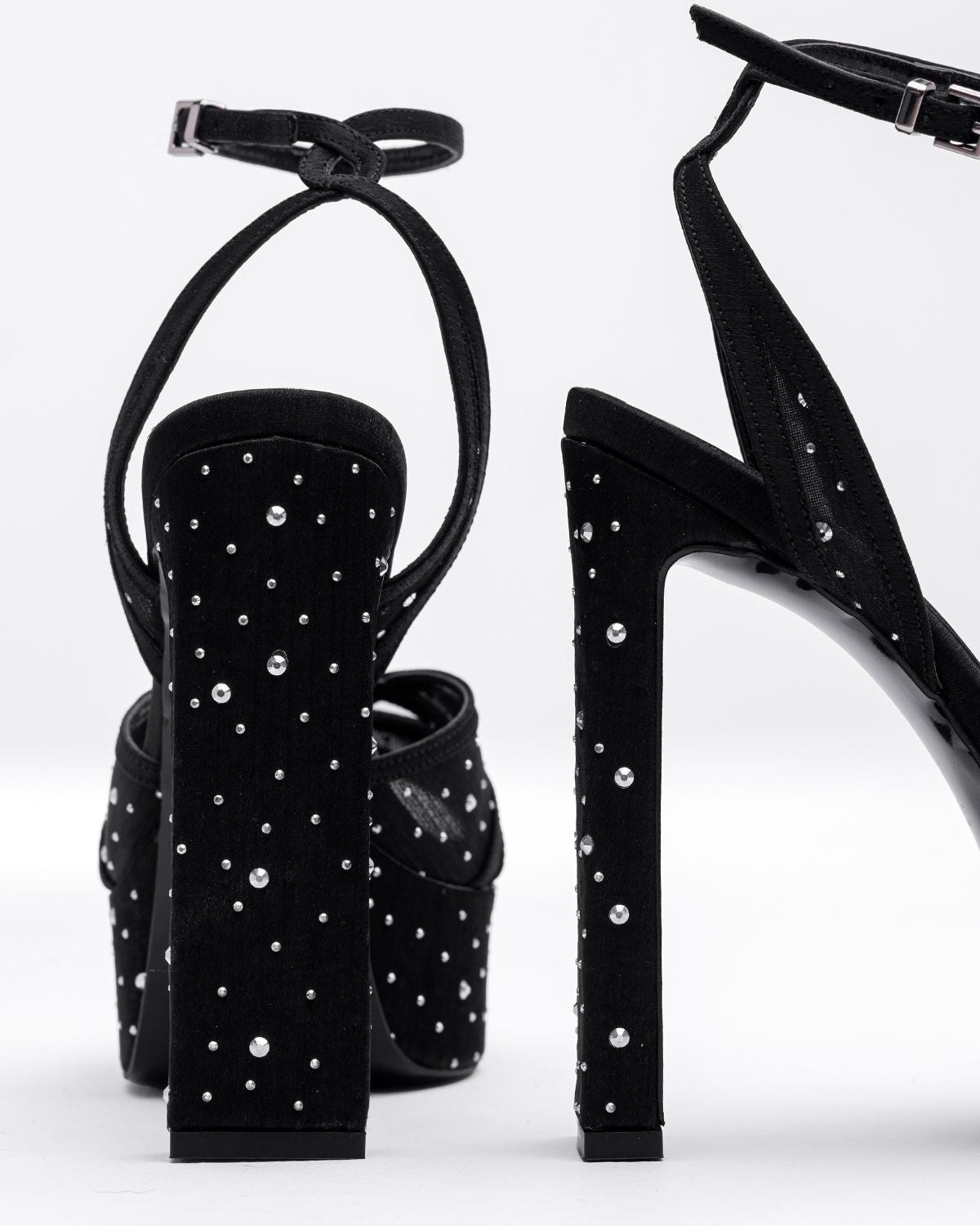 Mary Taş Detaylı Abiye Kadın Topuklu Ayakkabı - Mary Shoes