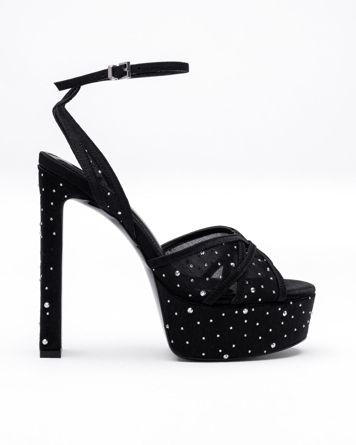 Mary Taş Detaylı Abiye Kadın Topuklu Ayakkabı - Mary Shoes