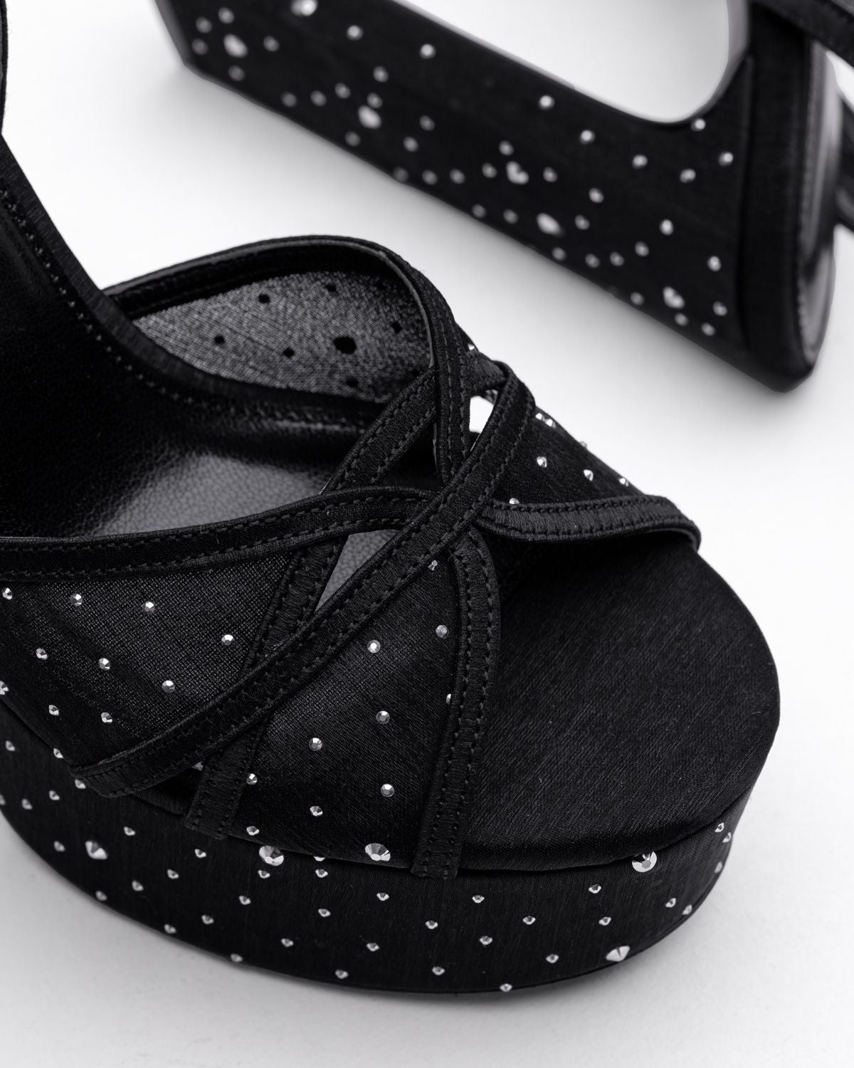 Mary Taş Detaylı Abiye Kadın Topuklu Ayakkabı - Mary Shoes