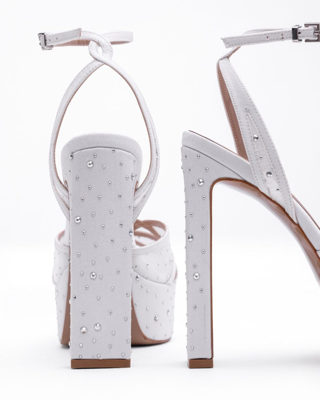 Mary Taş Detaylı Abiye Kadın Topuklu Ayakkabı - Mary Shoes