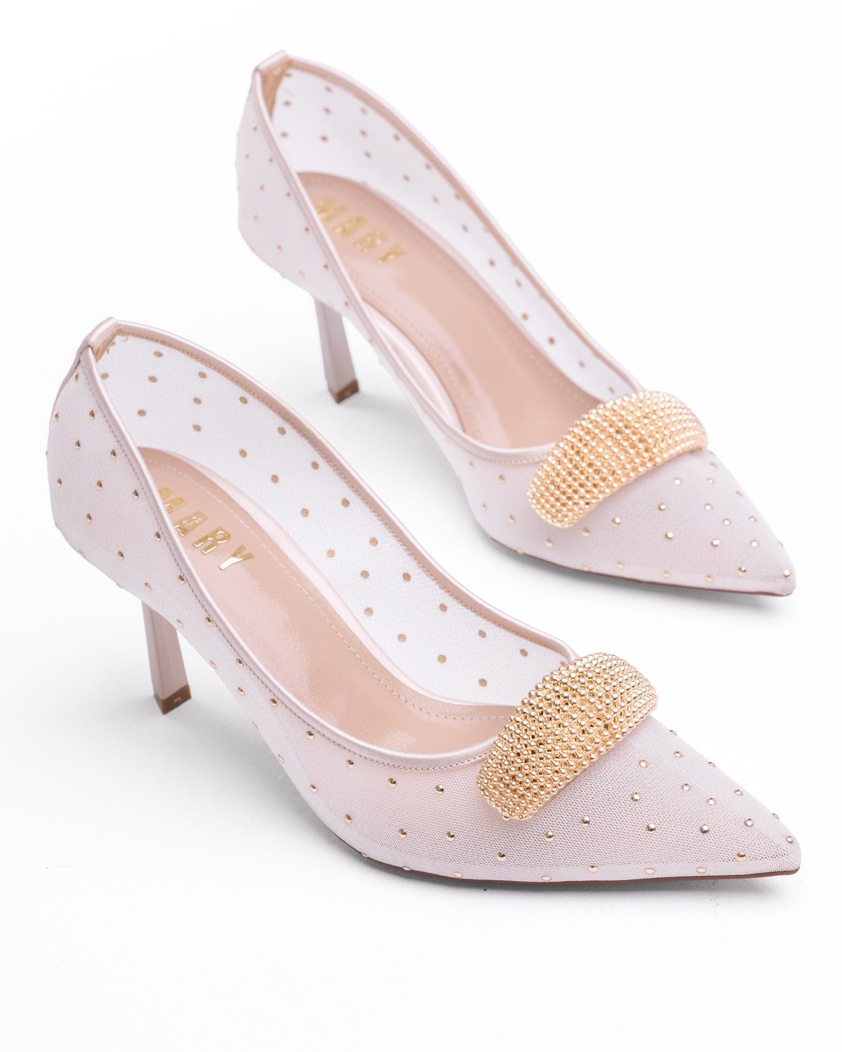 Mary Tokalı Rugan Kadın Stiletto - Mary Shoes