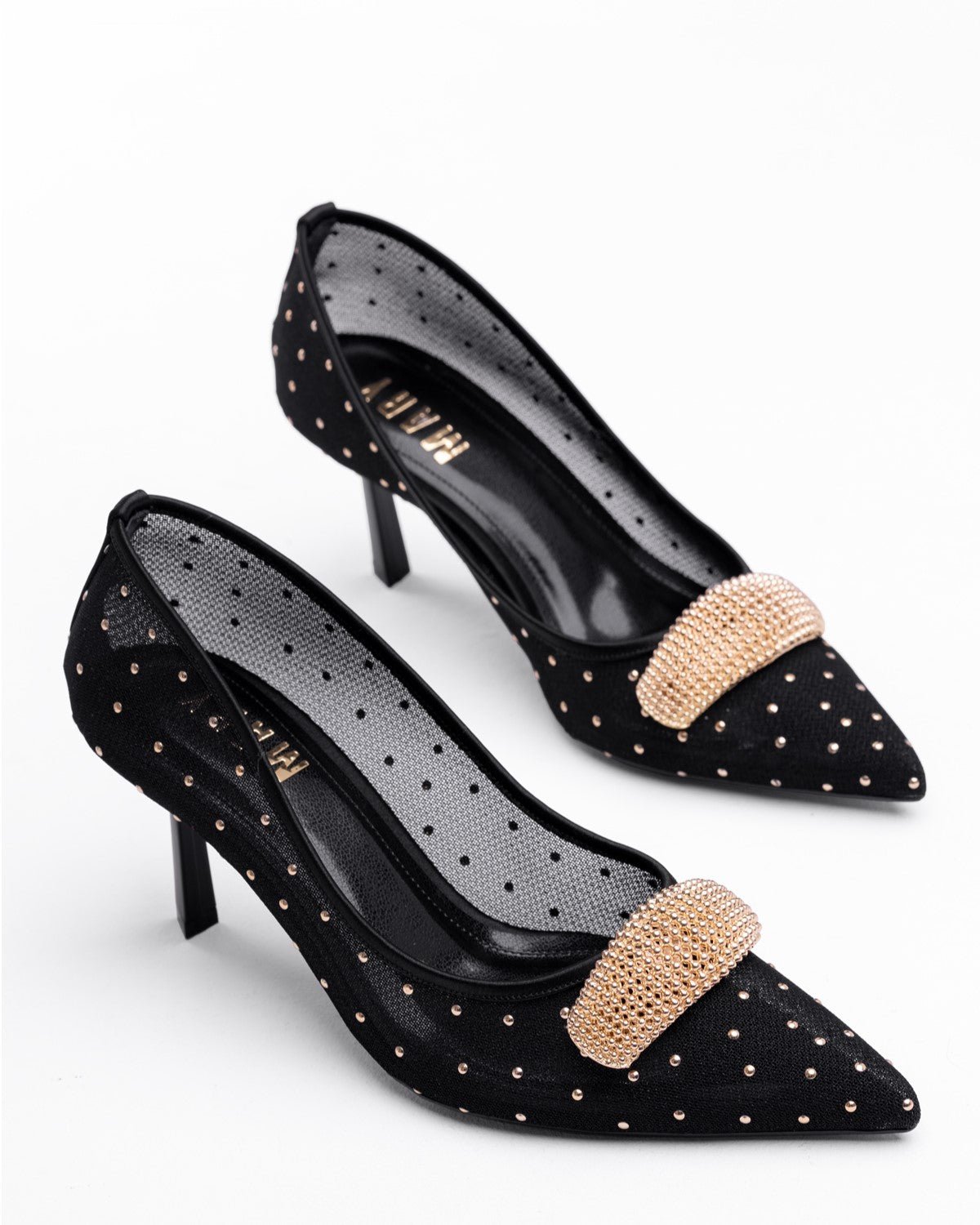 Mary Tokalı Rugan Kadın Stiletto - Mary Shoes