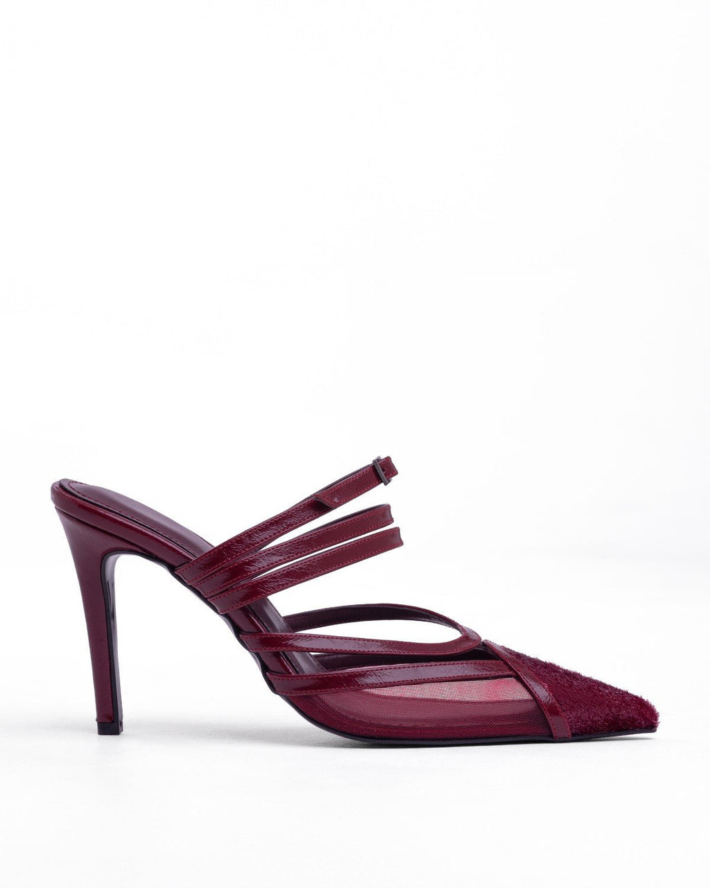 Mary Tüy Detaylı Abiye Topuklu Ayakkabı - Mary Shoes