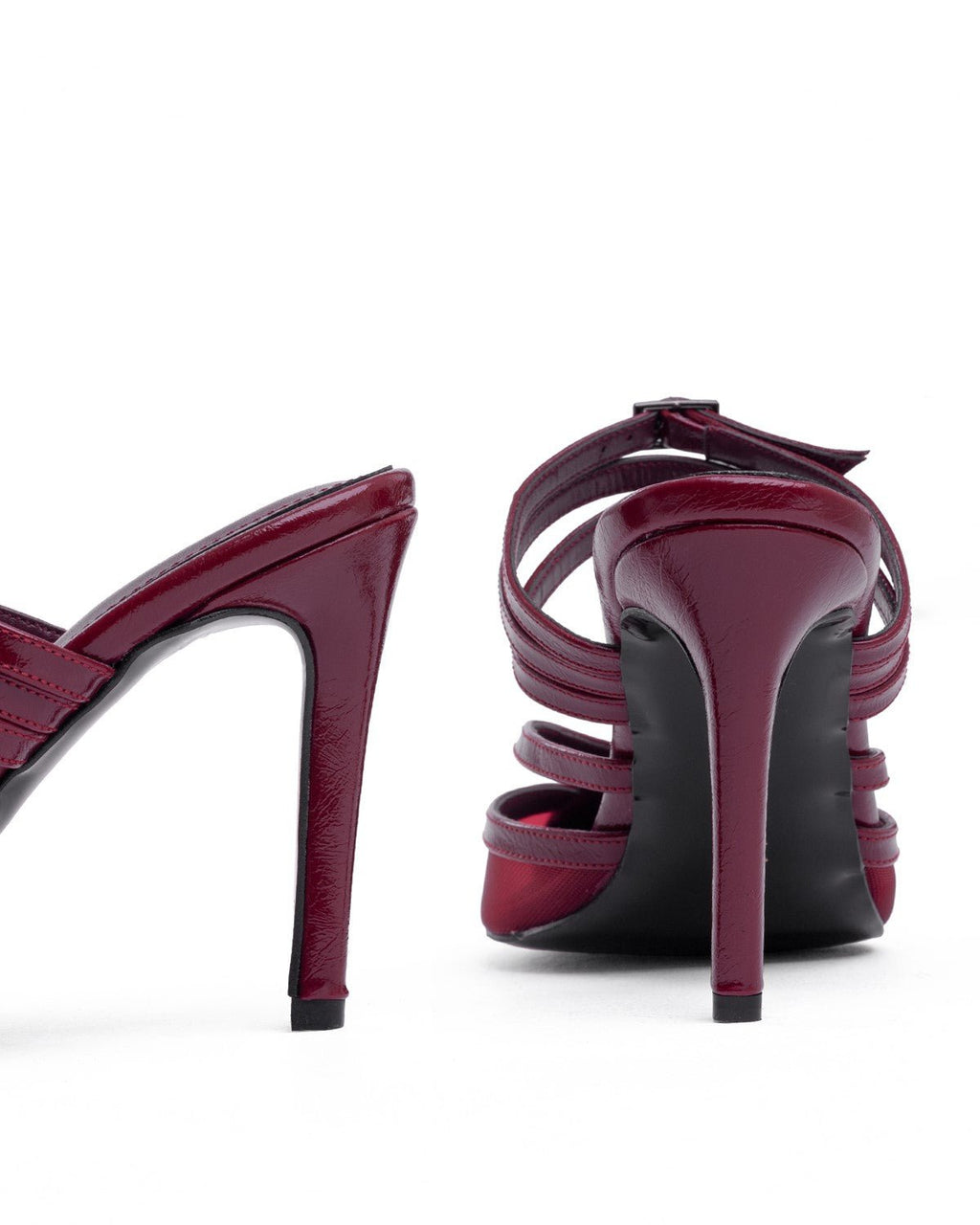 Mary Tüy Detaylı Abiye Topuklu Ayakkabı - Mary Shoes