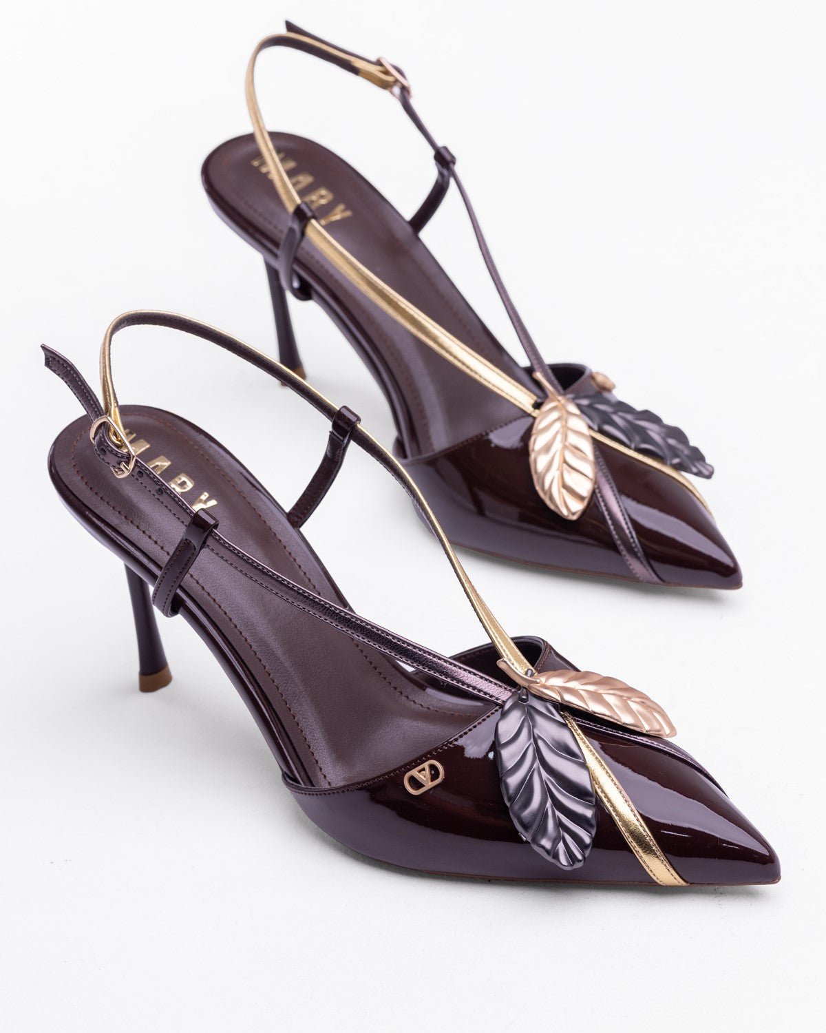 Mary Yaprak Aksesuarlı Kadın Stiletto - Mary Shoes