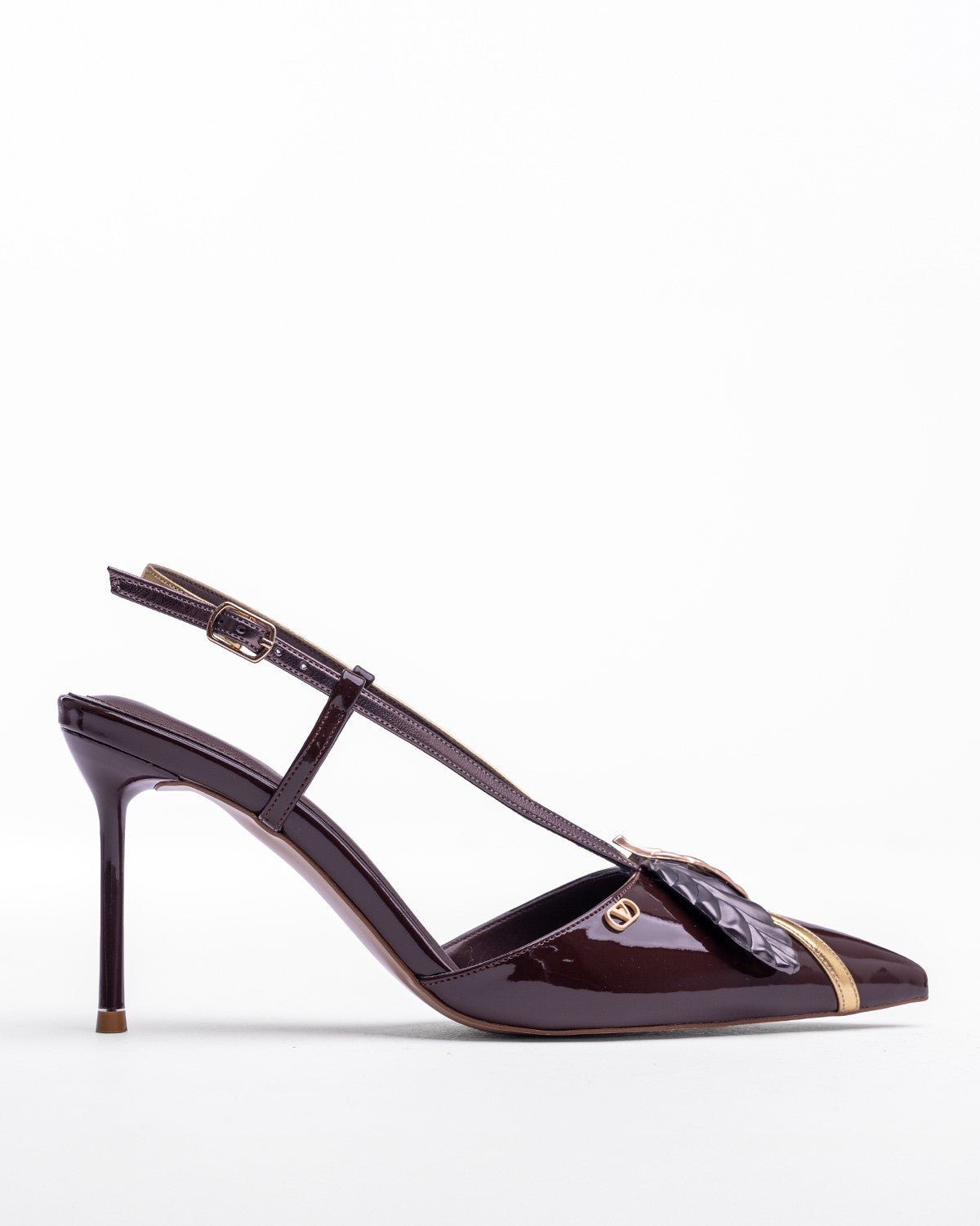 Mary Yaprak Aksesuarlı Kadın Stiletto - Mary Shoes