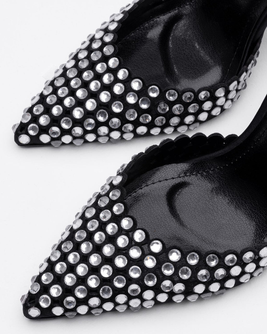 Taşlı Abiye Ayakkabı - Bilekten Bağlı Kadeh Topuk - Mary Shoes